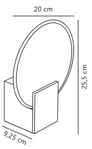 Nordlux - LED stmievateľné nástenné svietidlo do kúpeľne HESTER LED/9,5W/230V IP
