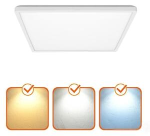LED kúpeľňové stropné svietidlo NIVERA LED/12W/230V IP54 22,5x22,5 cm biele