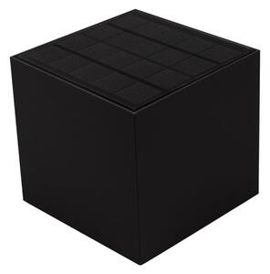 LED solárne nástenné svietidlo senzor LED/9W/3,7V 3000-5000K IP65 čierne