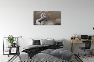 Obraz na plátne Unicorn top 100x50 cm