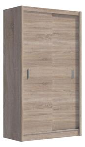 Šatní skriňa SAPHIRA 150x215 cm s posuvnými dverami dub sonoma