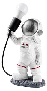 Detská lampička ASTRONAUT 1xE27/40W/230V strieborná/biela