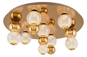 LED stropné svietidlo CREMONA LED/37W/230V 3000K zlaté