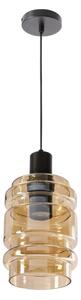 Luster na lanku RADON 1xE27/40W/230V dymovo-béžový
