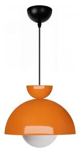 Závesný luster SALVA 1xE27/15W/230V oranžový