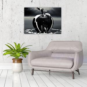 Obraz čierneho jablká (70x50 cm)