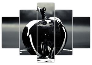Obraz čierneho jablká (150x105 cm)