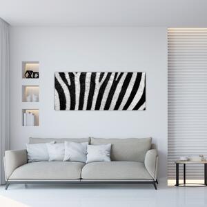 Obraz kože zebry (120x50 cm)