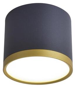 LED Bodové svietidlo TUBA LED/9W/230V čierna/zlatá