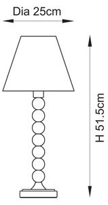 Endon 114735 - Stolná lampa HIGGLEDY 1xE14/7W/230V ružová/oranžová