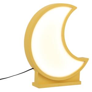 LED Detská stolná lampa MOON LED/12W/230V žltá
