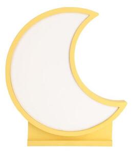 LED Detská stolná lampa MOON LED/12W/230V žltá