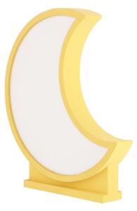 LED Detská stolná lampa MOON LED/12W/230V žltá