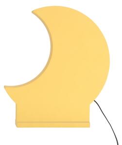 LED Detská stolná lampa MOON LED/12W/230V žltá