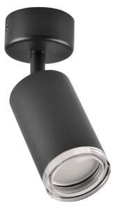 LED RGBW Stmievateľné kúpeľňové bodové svietidlo TURYN 1xGU10/4,8W/230V IP44 čierne