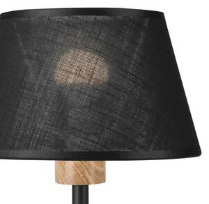 Brilagi - LED Stolná lampa ANTHONY 1xE14/40W/230V dub/čierna