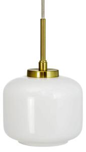 Závesné svietidlá Dyberg Larsen, Arp, stmievateľné, Zlatá / Mosadz, Obývacia izba, Sklo, Dizajnový