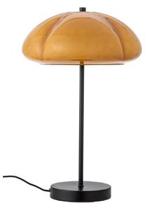 Stolové Lampa Bloomingville, Kinoko, Žltá, Obývacia izba, Sklo