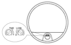 Top Light - LED vonkajšie nástenné svietidlo so senzorom BARI LED/15W/230V IP54