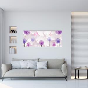 Obraz - Na rieke kvetov (120x50 cm)