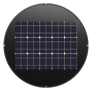 LED solárne pouličné svietidlo so senzorom LUVIA LED/15W/3,2V 6500K IP54 5400 mAh+diaľkovým ovládaním