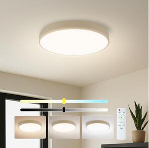 Brilagi - stmievateľné LED svietidlo POOL LED/36W/230V 3000-6000K priemer 30 cm béžové + diaľkové ovládanie