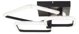Brilliant - stmievateľné LED stropné svietidlo AYDIN LED/34W/230V čierna + s diaľkovým ovládaním