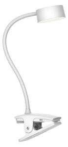 Top Light-LED stmievateľná dotyková stolová lampa s klipom BELLA LED/4,8W/5V 3000-6500K biela