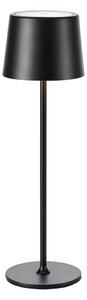 Čierna LED stolová lampa (výška 38 cm) Fiore – Markslöjd