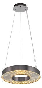 LED luster na lankách JESI LED/35W/230V 3000K pr. 40 cm strieborný