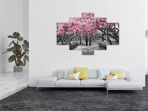Obraz stromov Magnólie (150x105 cm)