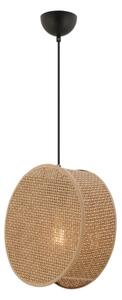Závesný luster na lanku BIG DRUM 1xE27/60W/230V hnedý