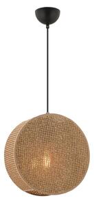 Závesný luster na lanku BIG DRUM 1xE27/60W/230V hnedý
