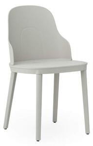 Normann Copenhagen Stolička Allez Chair, celoplastová, warm grey