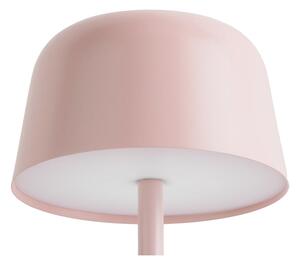 Svetloružová LED stolová lampa (výška 28 cm) Brio – Leitmotiv