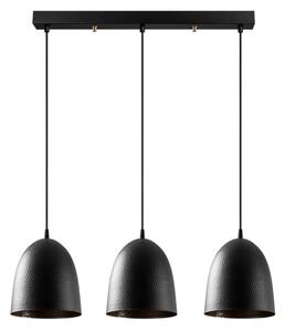 Luster na lanku TATTOO 3xE27/40W/230V čierny