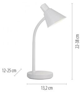 JUST LIGHT. 11248-16 - LED flexibilná stolová lampa PIXIE LED/4,5W/230V biela