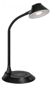 JUST LIGHT. 14414-18-LED Stmievateľná stolná lampa s nabíjaním PUCKI LED/4,5W/230V čierna
