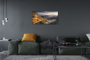 Obraz canvas Mountain Sunrise 100x50 cm