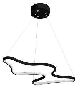 LED luster na lanku ARTISAN LED/36W/230V 6500K čierna