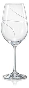 Bohemia Crystal Brúsené poháre na víno Up 350ml (set po 2ks)