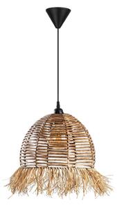 Závesný luster RUYO na lanku 1xE27/40W/230V hnedý