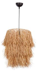 Závesný luster na lane TASSEL 1xE27/40W/230V rafia