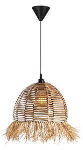 Závesný luster RUYO na lanku 1xE27/40W/230V hnedý