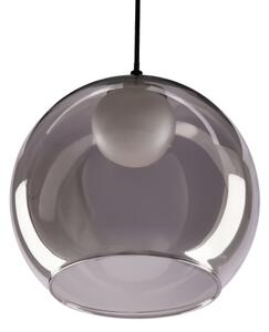 Luster na lanku BRIN 1xG9/15W/230V dymovo čierny