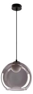 Luster na lanku BRIN 1xG9/15W/230V dymovo čierny