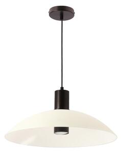 Závesný luster na lanko TEDIN 1xGU10/15W/230V biela/čierna