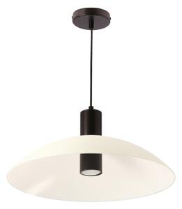 Závesný luster na lanko TEDIN 1xGU10/15W/230V biela/čierna