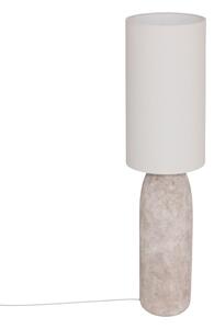 Atmosphera - Stojacia lampa KEYAH 1xE27/40W/230V 111 cm sivá