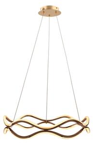 LED luster na lankách VAVE LED/28W/230V ružové zlato